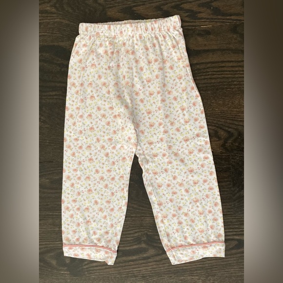 Girls Floral PJ Set with Scrunchie Size 3T - Picture 3 of 8